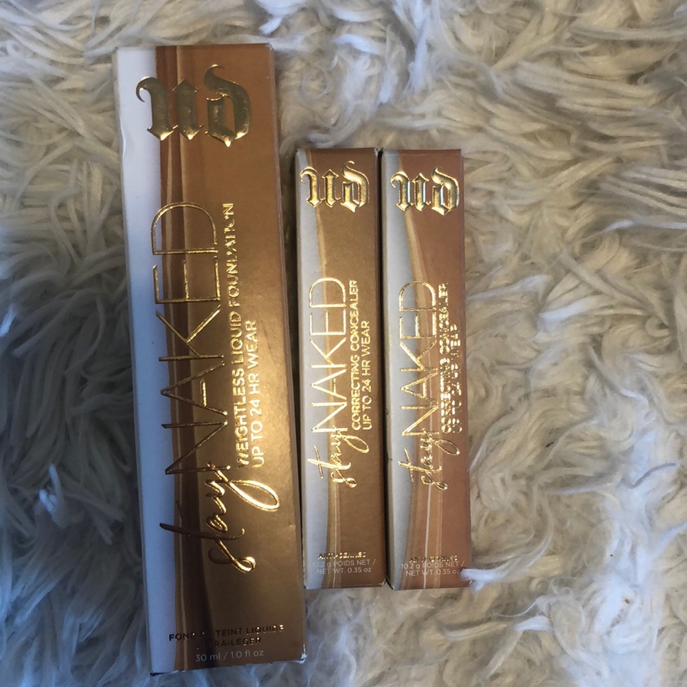 Urban Decay Naked Foundation & Concealers